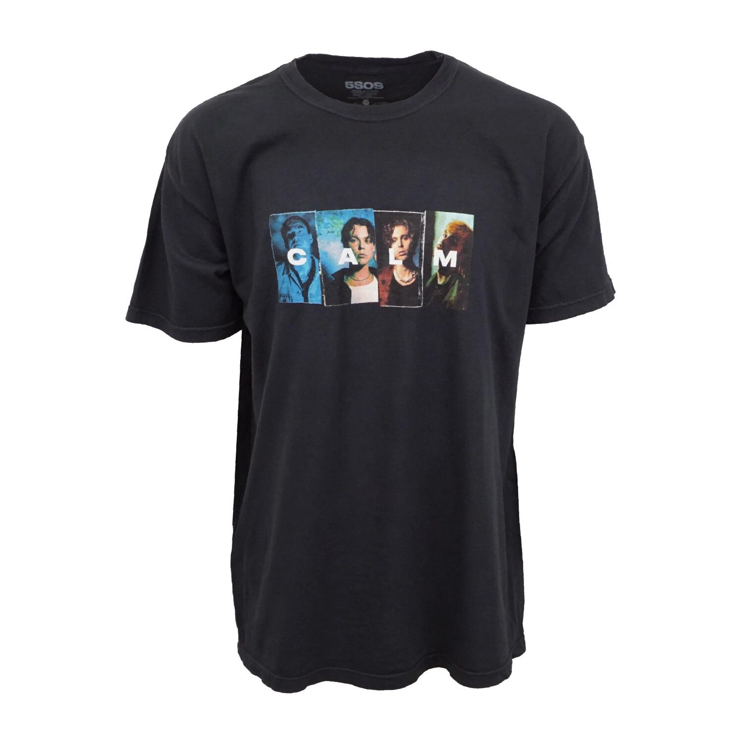 

Men s Casual Graphic 5SOS CALM MENS T SHIRT OFFICIAL LICENSE MERCHA... L