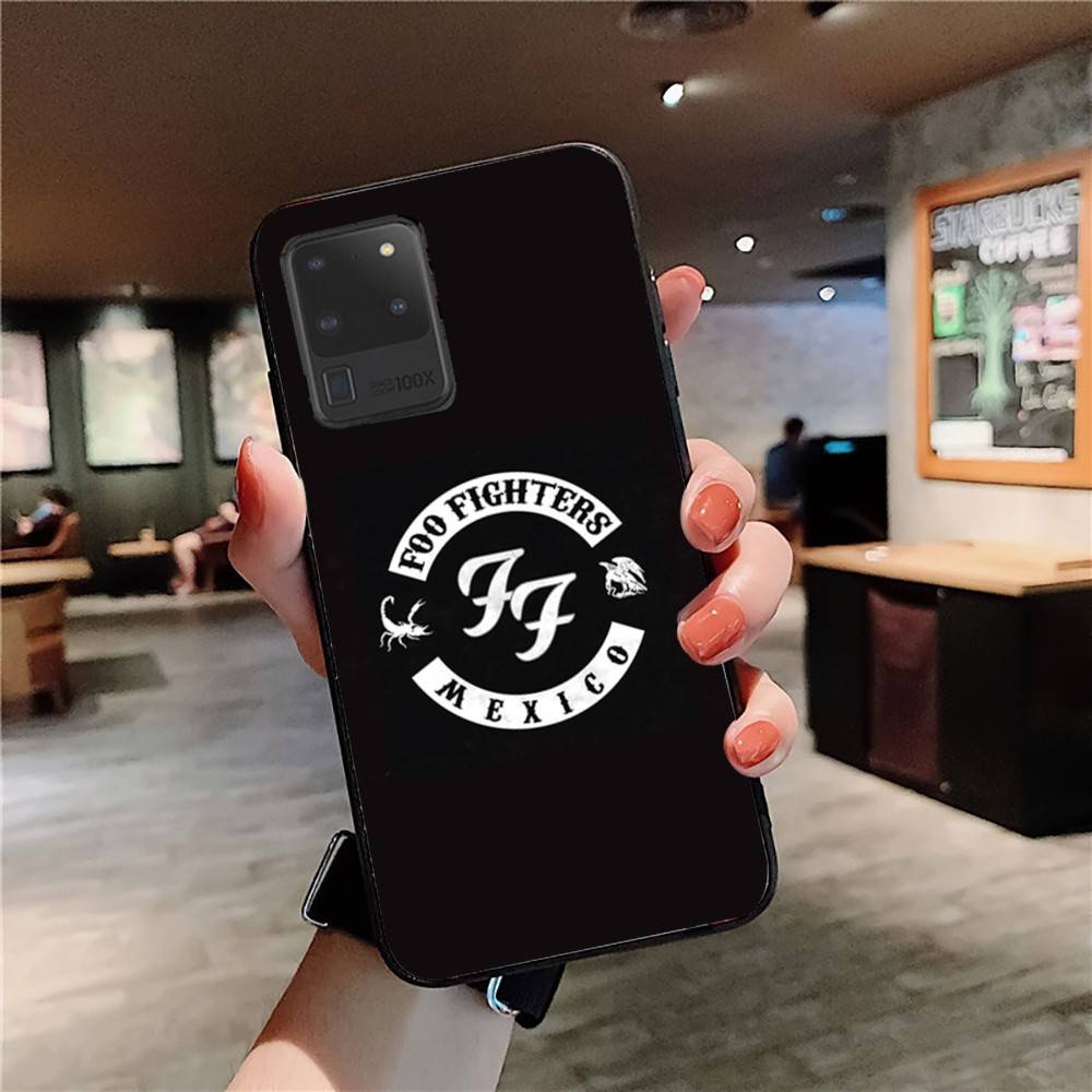 F-FOO FIGHTERS Handyhülle Für Samsung S 24 Fe 25 Ultra Plus 20 Lite 21 30 22 23 24 22 Ultra 5G Fundas