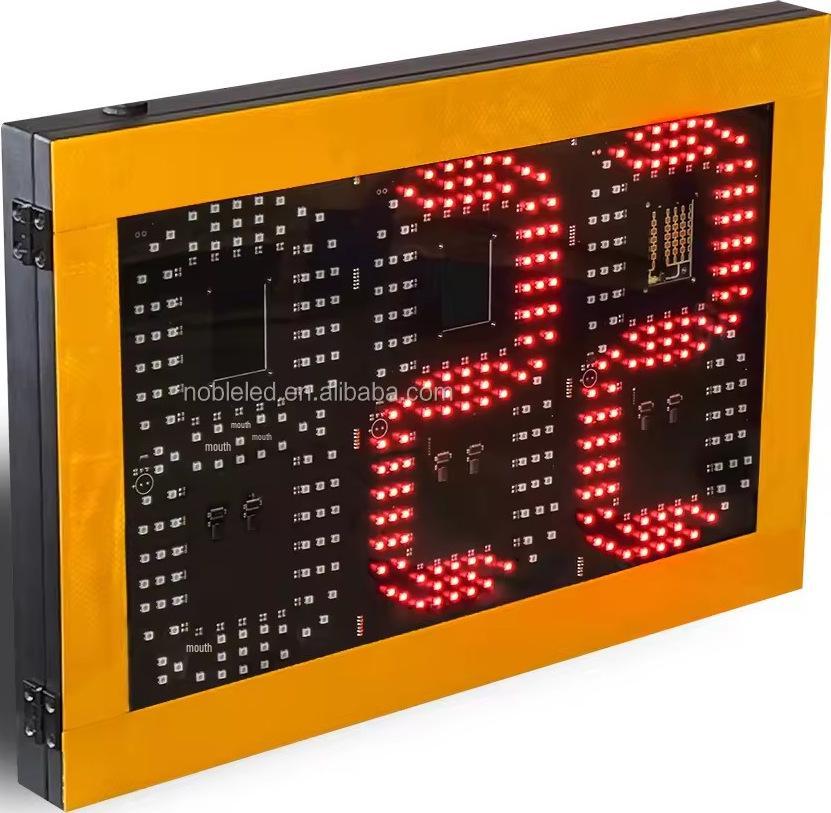 High-Brightness LED Radar Speed Display with Solar/Mains Power for Accurate Overspeed Warning