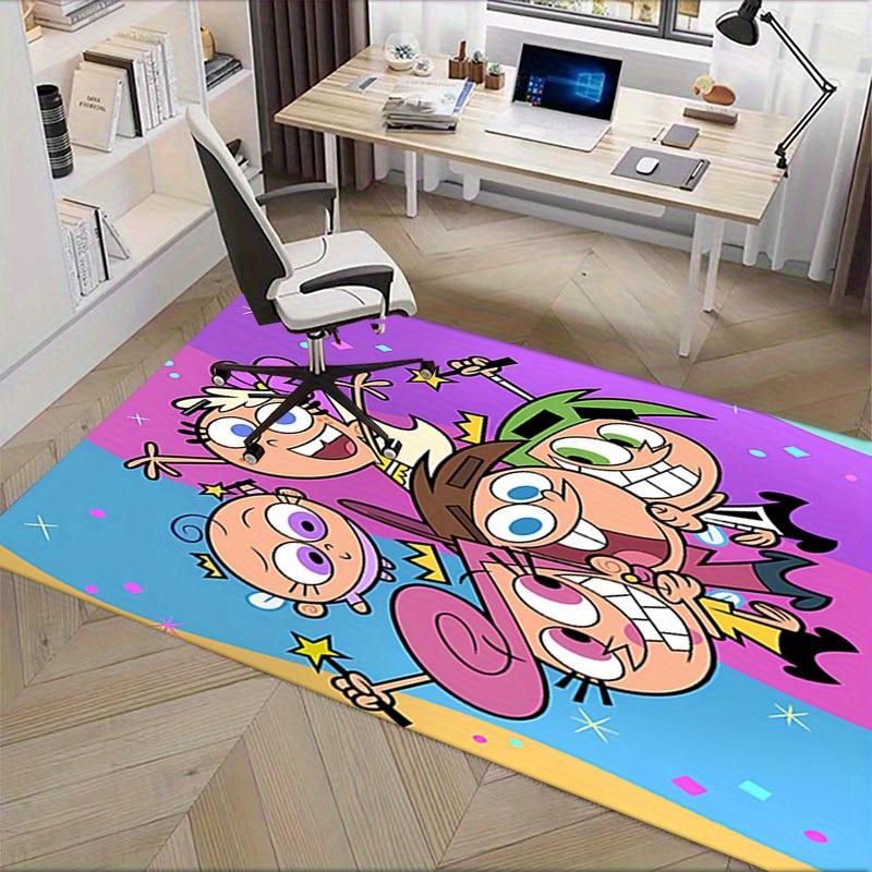 The Fairly Oddparents Office Carpet Soft Polyester Entrance Carpet Washable Non slip Machine Washabl