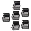 6PCS Magnetic Tea Bag   Metal Tea Storage Box Holder for Fridge Kitchen Countertop Cabinet Pantry