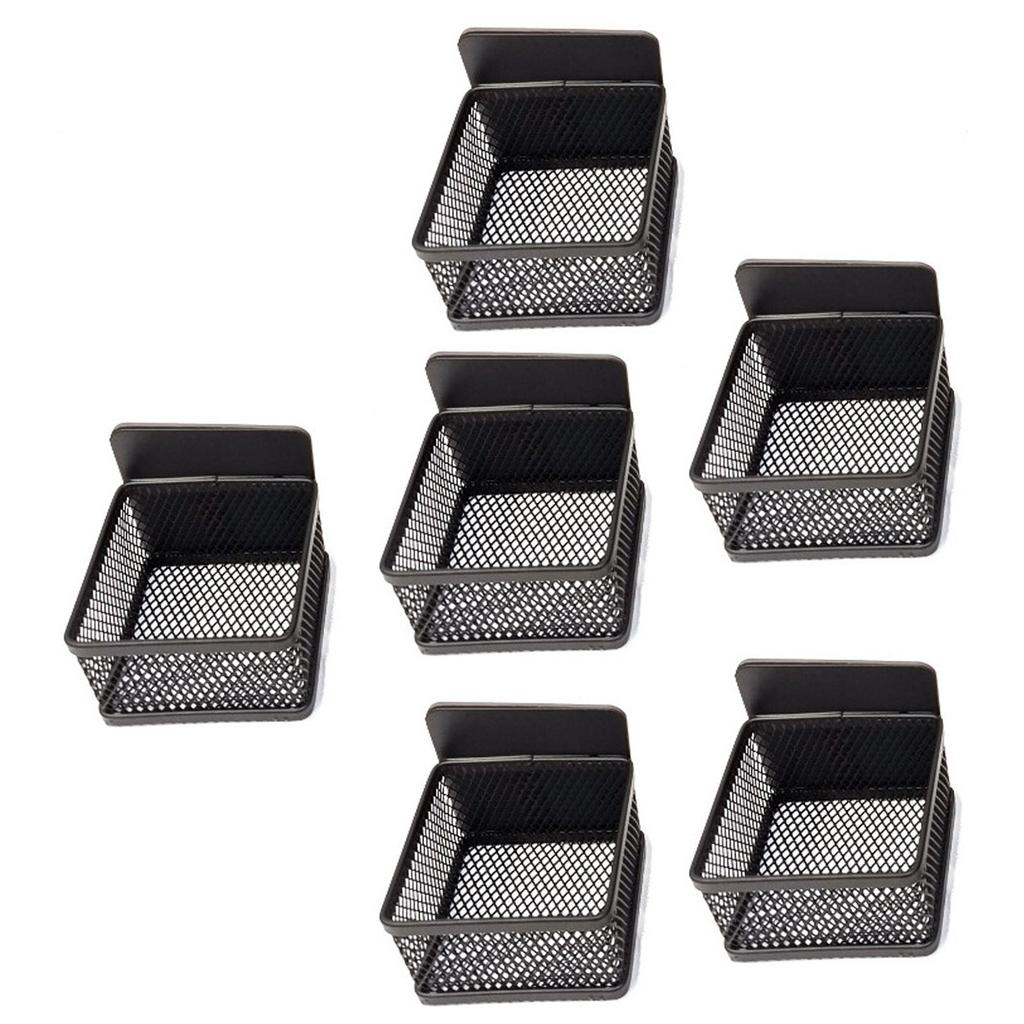 6PCS Magnetic Tea Bag Metal Tea Storage Box Holder for Fridge Kitchen Countertop Cabinet Pantry