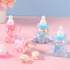 12PCS Feeder Style Candy Bottle Gifts Box Birthday Party Decor Kids Baby Shower Favor Boy Girl Newborn Infant Baptism Candy Bag