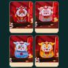 Cartoon New Year Blessing Bag Snake Pattern Material Package Crafts DIY Lucky Bag  Kindergarten