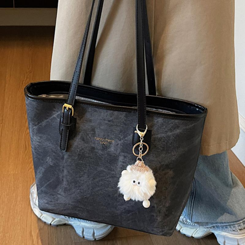 High Appearance Level Fashionable and Stylish Single-shoulder Commuter Student Class Large-capacity Tote Bag