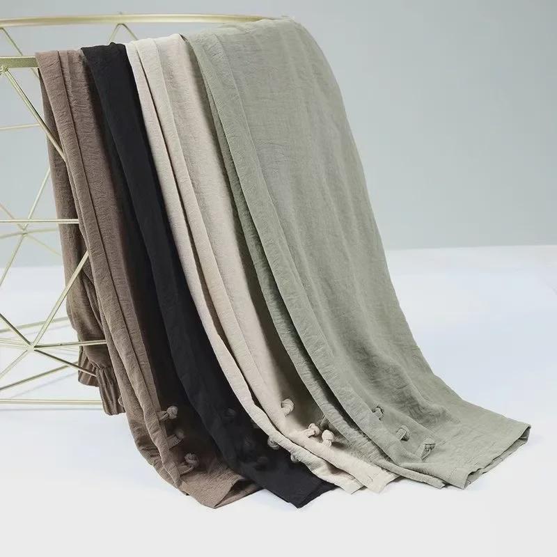 Sommer Dünne Caprihosen mit Hohem Bund für Mittelalte und Ältere Frauen - Locker, Kühl und Atmungsaktiv