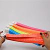 100Pcs Fluorescent Color Paper Fluorescence Wristbands Synthetic Paper Party Bracelets  Carnival