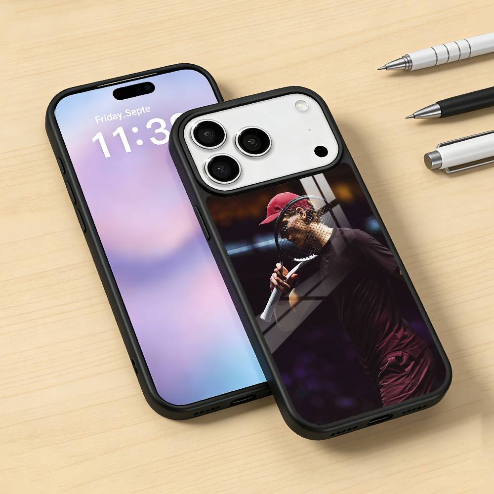 Italian athletes Jannik Sinner Phone Case Magnetic For iPhone17 16 15 14 13 12 Pro Max For Magsafe Wireless Charging Cover