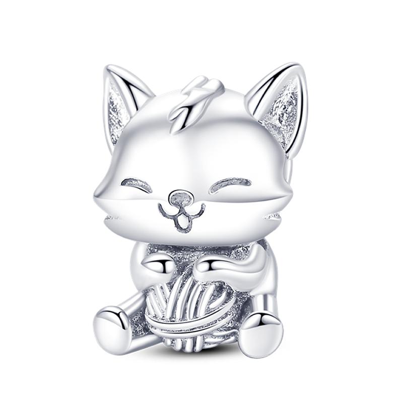 Charms Beads Copper Cat Firefly Butterfly Friendship Dangle Fit Original Accessories Bracelets Diy Jewelry