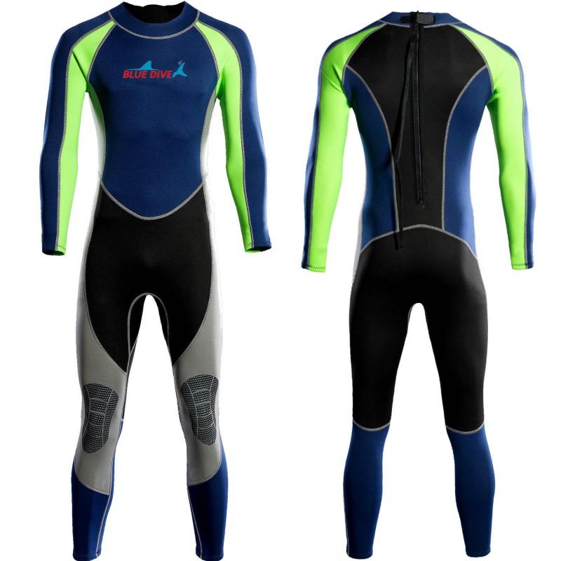 2mm Neopren Neoprenanzug Herren Damen Ganzkörper Wärme Schnorcheln Schwimmen Freitauchen In Kaltem Wasser