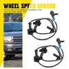 Rear ABS Speed Sensor Set For 2007 08 09 10 11 12 13 Chevrolet Silverado 1500 EA