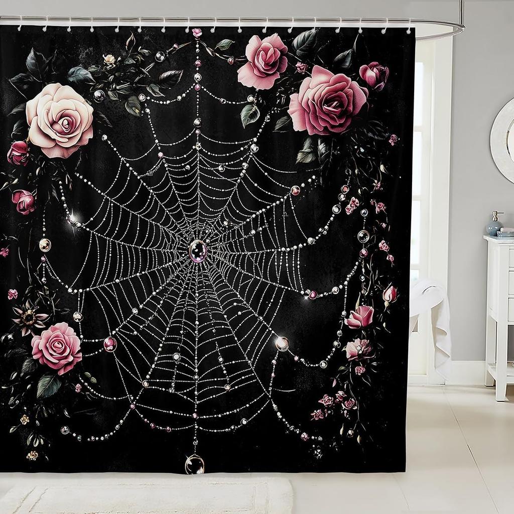 Cartoon Cat Kids Shower Curtains,Ocean Wave Japanese Ukiyo-e Bathroom Curtain,Ragdoll Abstract Stripe Home Decor,Sea Blue Retro