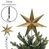 Adjustable Attachment Christmas Tree Topper Holder Sturdy Metal Support  for Festive Decoration