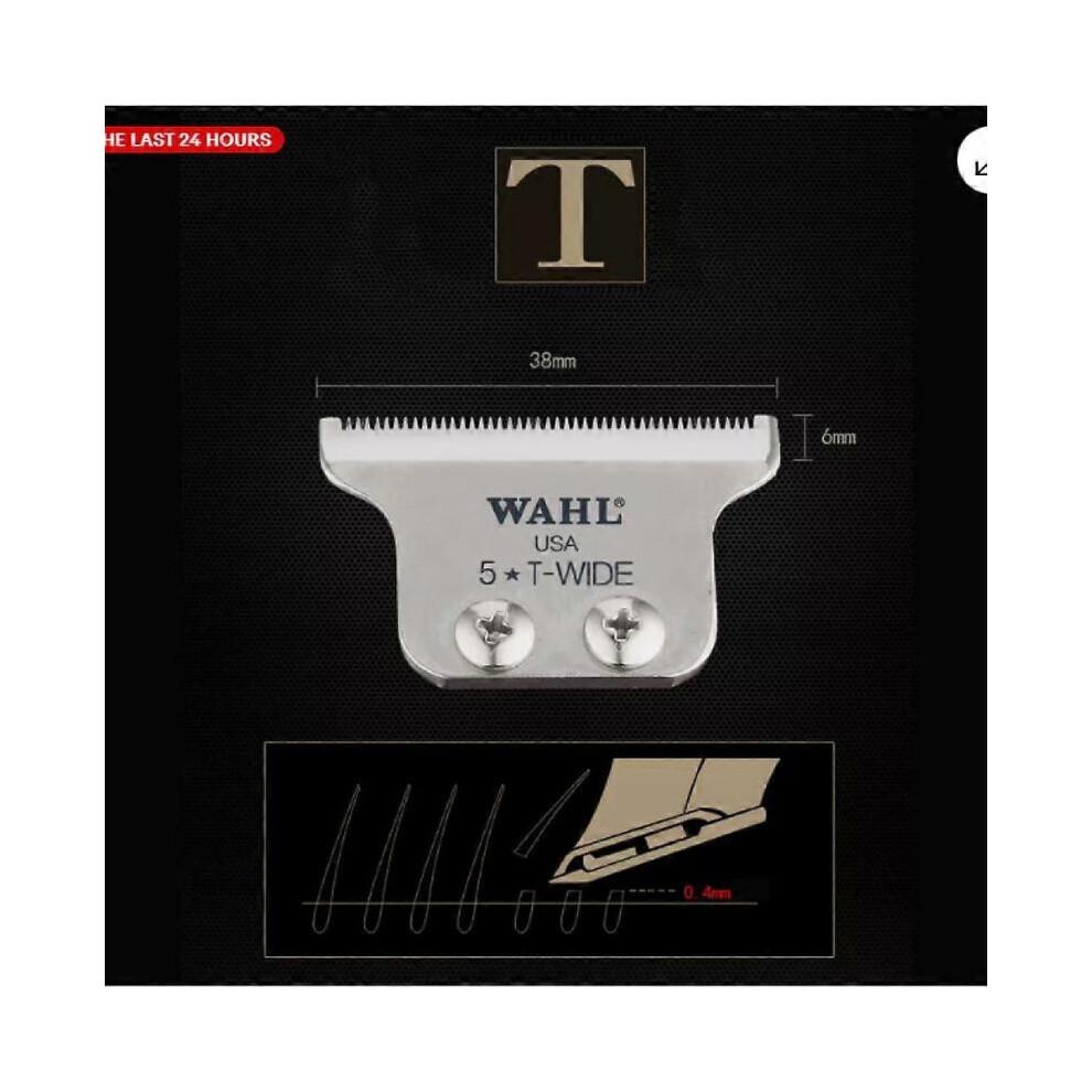 Tondeuse de Détail Professionnelle à Fil Ensemble de Toilettage Lame en T Extra Large