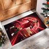 Cristiano Ronaldo Printed Crystal Velvet Rug Non‑Slip Crystal Velvet Carpet For Sofa Bedroom Indoor Home Decoration