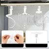 AEE4-Suitable For Kitchenaid Mixer Chef Machine Hook Vertical Accessory Bracket Universal Kitchen Accessories Storage Hook