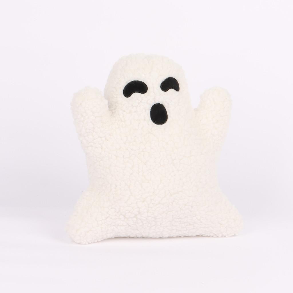 Pluche spookkussen, Halloween woondecoratie, zacht kussen voor kinderen en volwassenen