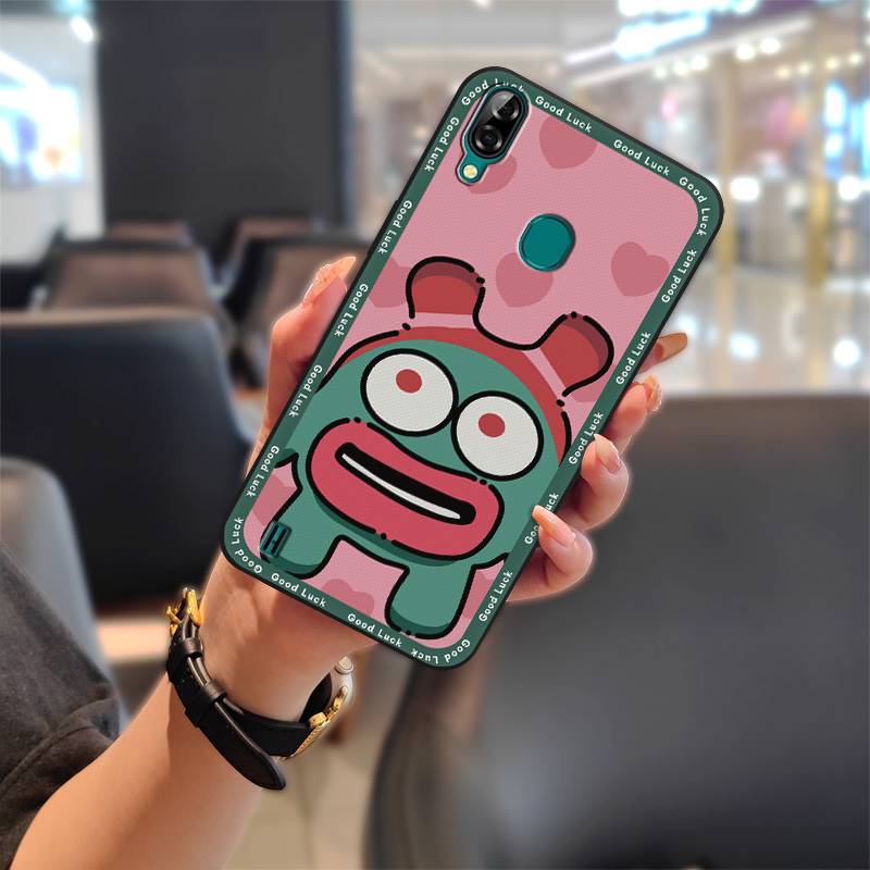 Durable Cute Phone Case For Blackview A60 Pro Waterproof Silicone Graffiti Anti-knock Phone Pouch TPU Soft Case Cartoon