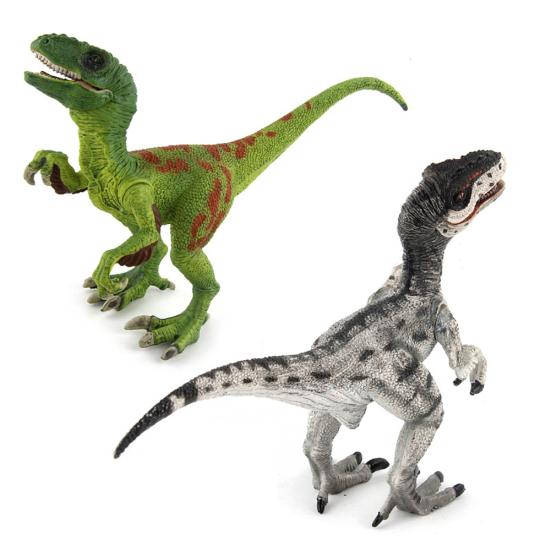 Realistic Velociraptor Dinosaur Action Figure Model Collection Toy Desk Decor
