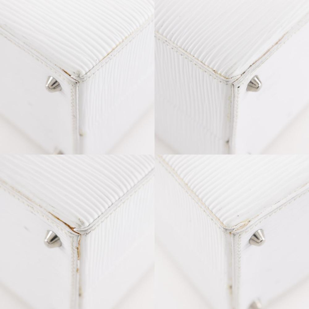 Fendi 2WAYShoulder Handbag Vintage White Calfskin Women Used