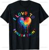 I Heart Love To Finger Paint Im Paint Cute Couple Valentines Day Unisex and Womens Gender Tshirt