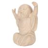 Statua Monaco Bambino Vivida Arenaria Statuetta Monaco Bambino Ornamento Statua di Buddha per Decorazione Casa e Ufficio