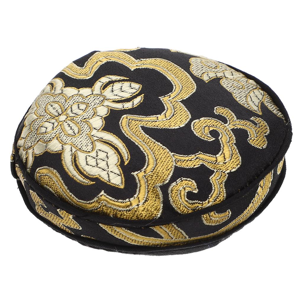 Buddha Sound Bowl Pad Made of Safe Materials Long-Lasting Use Portable Size Perfect Decorative Singing Bowl Pillow for Home Or