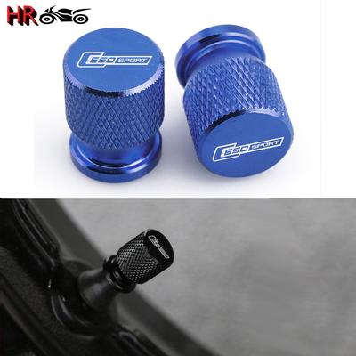 C650 SPORT Μοτοσικλέτα CNC Αξεσουάρ αλουμινίου Καπάκια βαλβίδας ελαστικών τροχών Αεροστεγώς καλύμματα για BMW C650SPORT 2015 2016 2017