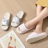 Nest Good Product Linen Slippers Indoor Home Four Seasons Non-slip and Non-smelly Fabric Silent Cotton and Linen Wood Floor