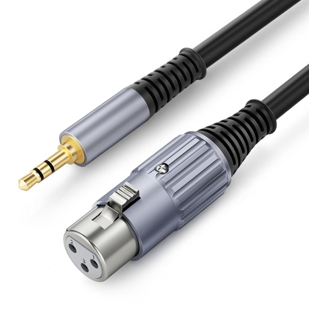 Microphone XLRCable for Speaker 6mm PVC Jackets Reliable Stage and Conference XLRMale To Female/XLRto 3.5mm Cable