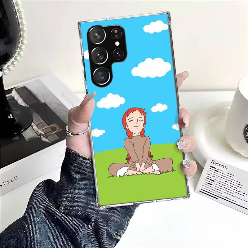 A-Anne Of Green Gables Shirley Soft Phone Case For Samsung Galaxy S22 S23 S24 S25 Edge S26 Ultra S20 FE S21 Plus + Fundas Coque