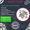 Brake Rotor Screw kit - Stainless Steel (10 Pack)