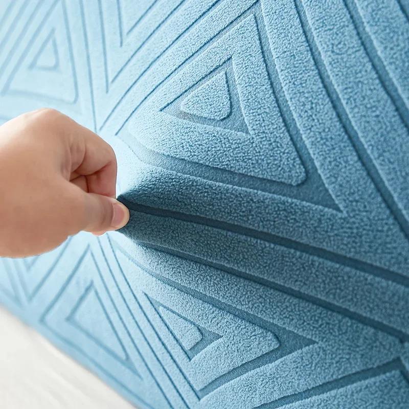 Bedhead Protective Cover, Dirt Proof, High Elasticity, Easy To Install, Universal Bedside Cover for All Seasons, Bedside Cover