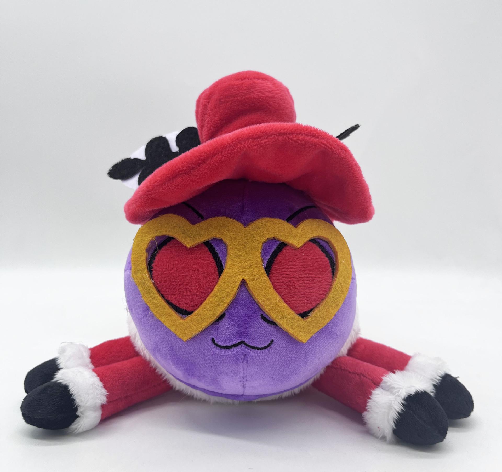 Hazbin Hotel Vox Velvette Valentino Pluche Pop Schattig Anime Merchandise Speelgoed Geschikt Voor Verjaardags- En Kerstcadeaus Voor Kinderen 25cm