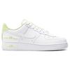 Nike Air Force 1 '07 LV8 Double Air Pack - White Barely Volt - CJ1379-101