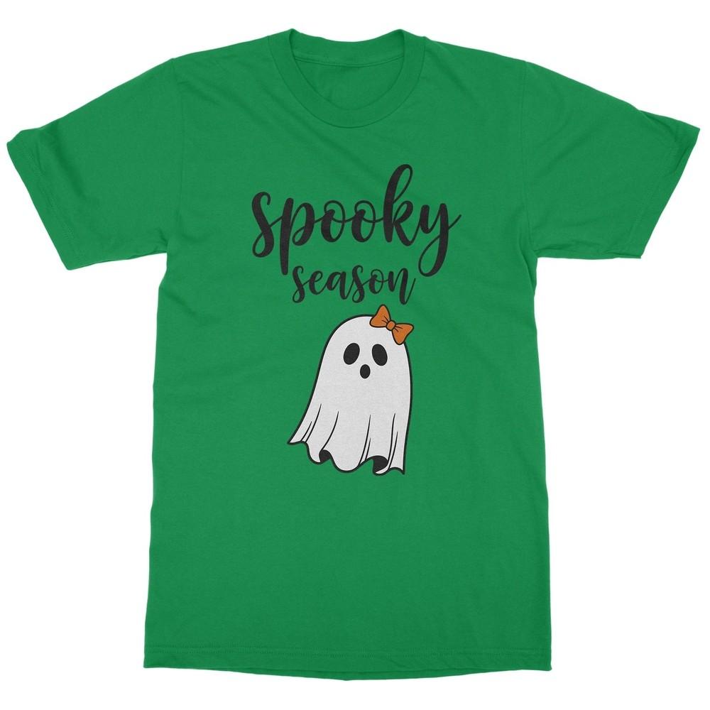 Spooky Season Arrived Cute Ghost - Halloween Design Unisex T-Shirt Unisex T-Shirt S