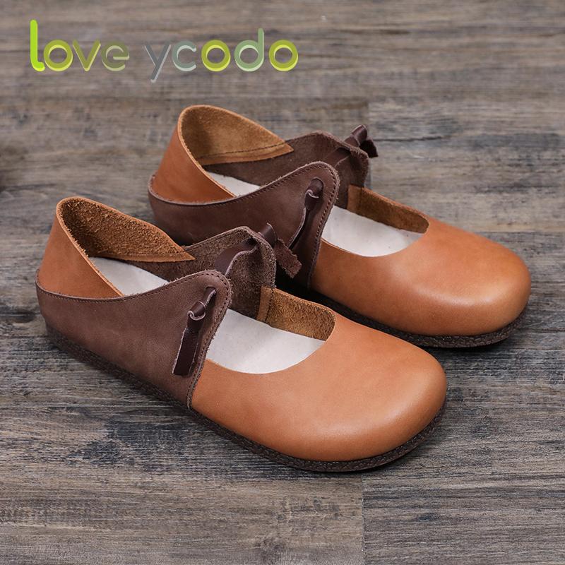 Летние натуральные мокасины Derma для женщин и студентов бренда Love Ycodo 35 — фото 7