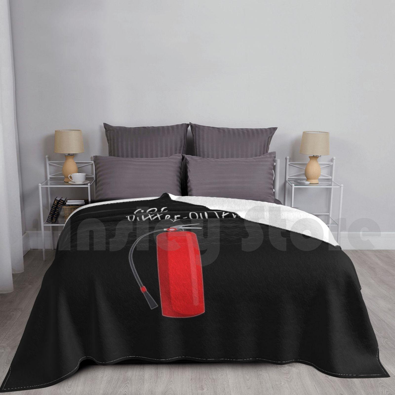 Fire Putter Outer Blanket Fashion Custom Fire Department Best Firefighter Fireman Size: 75*100cm, Weight: 230 GSM