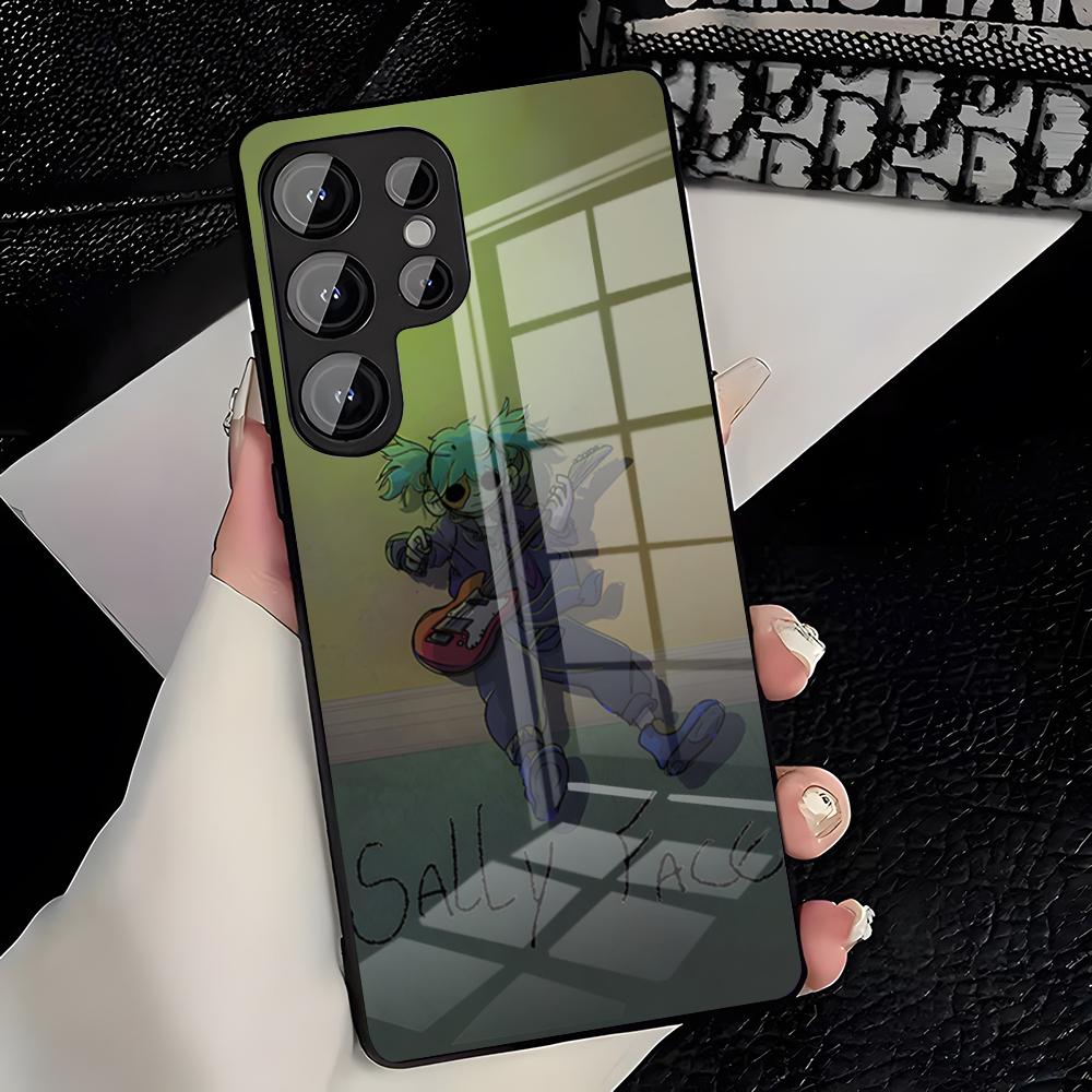 S-Sally Face Handyhülle Für Samsung A25 A13 A33 5G A54 A36 A35 A56 A52 A14 Stoßfeste Glasabdeckung
