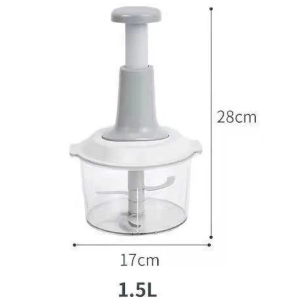 Robot de bucatarie multifunctional - masina de tocat carne manuala, tocator de legume, usturoi, tocator de ardei iute, masina de feliat, cubulete rotative, unealta de bucatarie pentru fructe