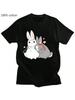 Mo Dao Zu Shi Graphic Print T-Shirt Kawai Rabbit Wounisex Tshirt Harajuku Y2k Aesthetic Tee-Shirt Cute Cartoon Female Shirt Cotton