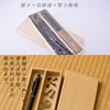 Keichindo Paulownia Box High-Quality Hemp Fan Traditional 23cm Unisex Mens Gift Wrapping