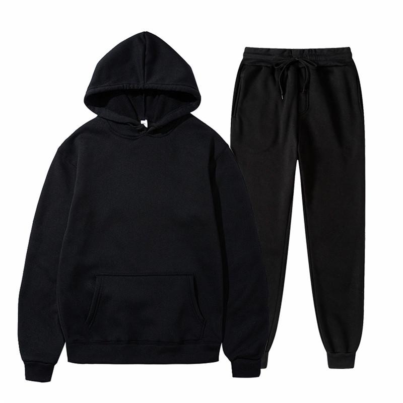 Unisex Fleece-Lined Thick Hooded Jacket - Solid Color, Trendy Autumn/Winter Style, Custom Logo Printing
