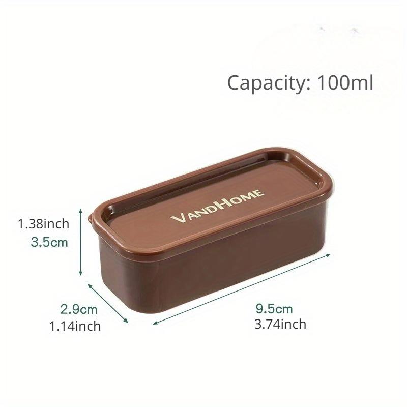 

Storage Box Portable Wire Cable Organizer, Chargers Travel Headphones Cable Coin Lipstick Jewelry Swab Dental Floss Sundries Storage Boxes коричневий