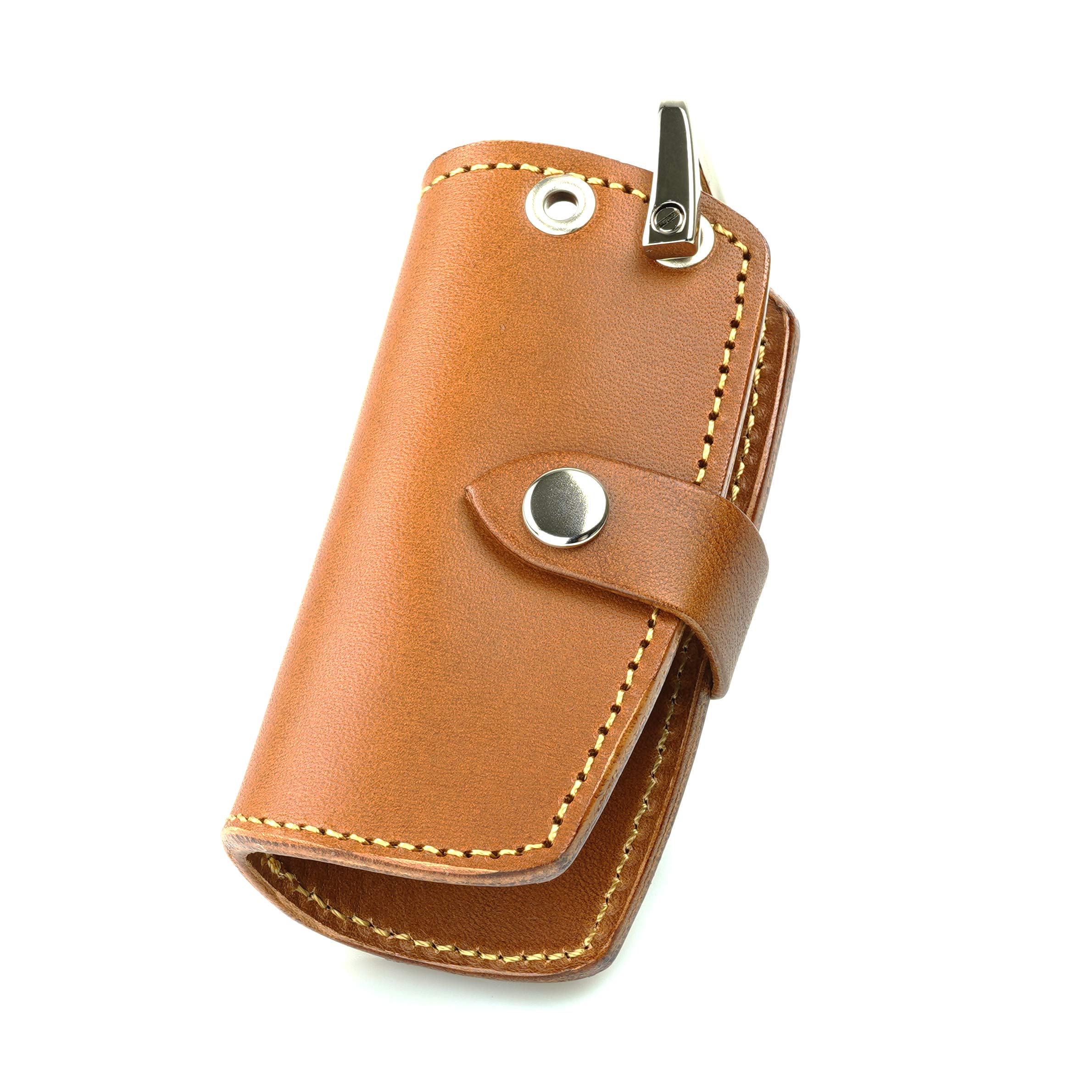 

Smart Key Case Key Case for Car Genuine Leather General Purpose [Kakuchaya] (Camel) верблюд