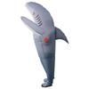 Aufeeky Adult Shark Kigurumi Cosplay Inflatable Perfect for and Costume, Air-Fillable Costume, Christmas, Halloween, Year-End Parties. Lightweight,