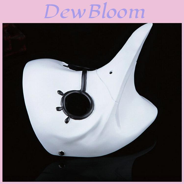 Unique Resin Plague Doctor Mask For Halloween Cosplay Fun And Festive Celebrations