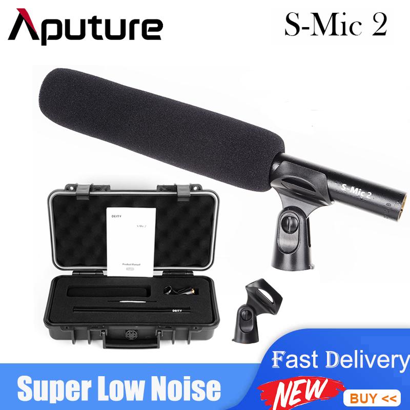 

Deity S-Mic 2 Суперкардиоидный конденсаторный видеомикрофон Сверхмалошумящий направленный микрофон для профессионального кино высокого разрешения