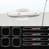 8Pcs Transparent Car Door Handle Bowl Anti-Scratch Cover Guard Protector Sticker