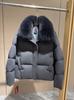 European Station Natural Real Fox Hair White Goose Down Jacket Ladies Warm Lp Short High-end Fur Fashion Jacket